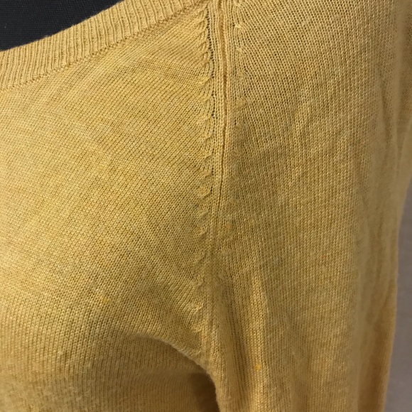 MOSSIMO BRAND GOLD / DEEP MUSTARD SWEATER - Picture 7 of 8